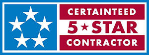 CertainTeed 5-Star Siding Contractor certification